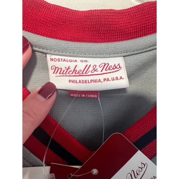 NWT Mitchell & Ness Boston Red Sox Jersey 1975 Fred Lynn #19 Sz 52 XXL - Picture 6 of 7